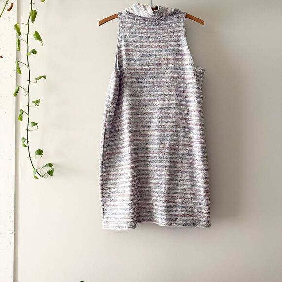 Akemi and Kin Multicolor Tunic Dress Anthropologie Striped Cotton Sleeveless S - Picture 5 of 5